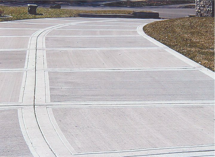 Driveway Parquet Brushing
