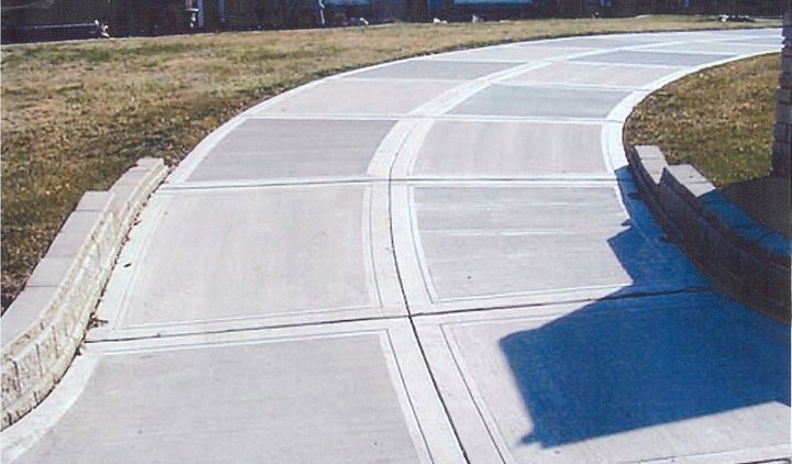 Driveway Parquet Brushing