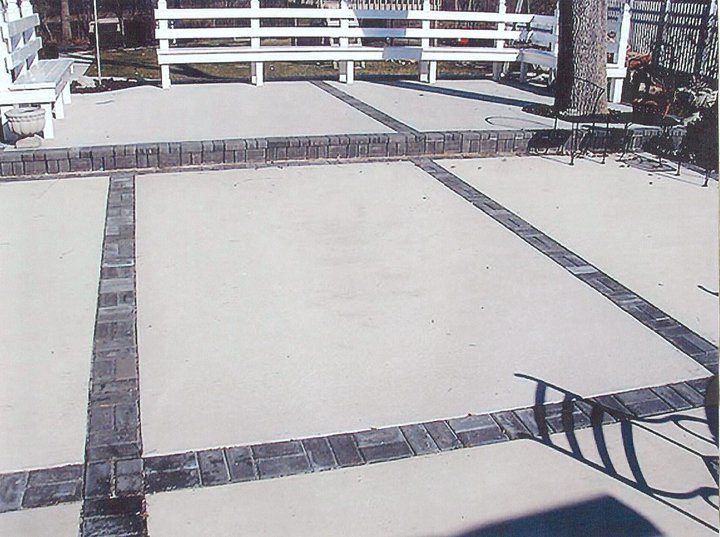 Patio with Paver Detail