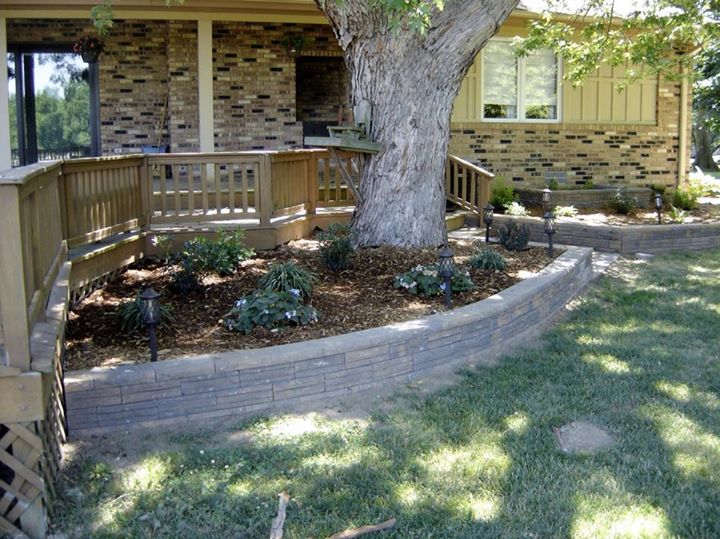 Retaining Wall Landscape Edging
